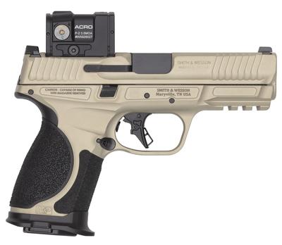 MP9 M2.0 Spec VI Bundle 9mm 4in 15+1 Champagne Pistol - Red Dot Optic