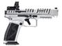  Sfx Rival- S 9mm 5in 18 + 1 Chrome Semi Auto Pistol - Red Dot Optic
