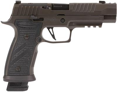 P320 AXG Legion 9mm 3.90in 21+1 Gray Semi Auto Pistol - Optic Ready