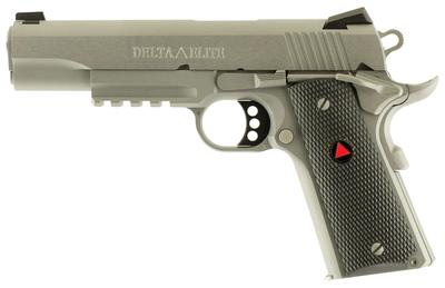 1911 Delta Elite 10mm 5.0in 8+1 Gray Semi Auto Pistol - Manual Safety