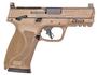  M & P M2.0 10mm 4.0in 15 + 1 Fde Semi Auto Pistol - Optic Ready & Manual Safety