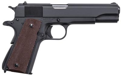 1911 45 ACP 5.0in 7+1 Black Semi Auto Pistol - Manual Safety