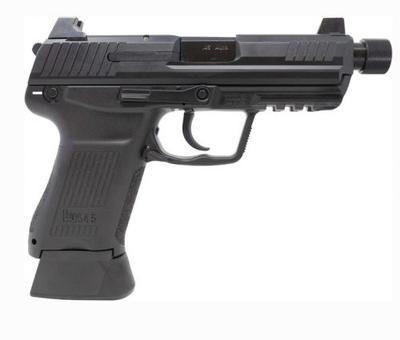HK45CT Tactical V1 45 ACP 3.94in 10+1 Black Pistol - Threaded & Manual Safety