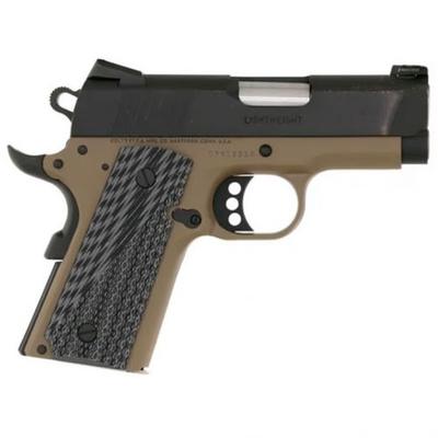 Defender 45 ACP 3.0in 7+1 FDE/Black Semi Auto Pistol - Manual & Grip Safety