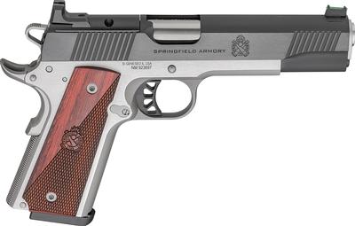 1911 Ronin AOS 45 ACP 5.0in 8+1 Gray Pistol - Optic Ready & Manual & Grip Safety