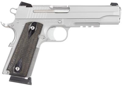 1911 CA Compliant 45 ACP 5.0in 8+1 Stainless Steel - Grip Safety