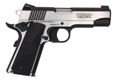 Combat Elite Commander 45 ACP 4.25in 8+1 Two-Tone Pistol - Manual & Grip Safety