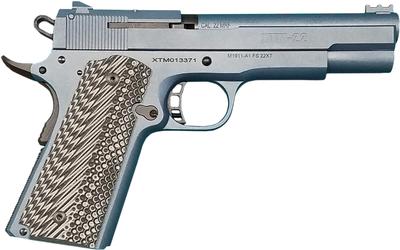 XT 22MAG 5.0in 14+1 Titanium Semi Auto Pistol - Grip Safety