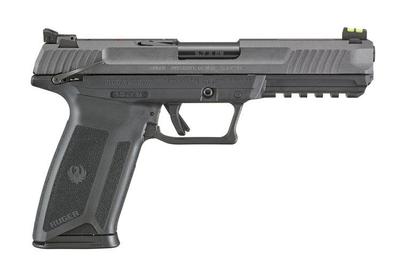 57 5.7x28mm FN 4.90in 20+1 Black Semi Auto Pistol - Optic Ready & Manual Safety