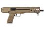  Lc Charger 5.7x28mm 10.30in 20 + 1 Fde Pistol - Threaded & Manual Safety