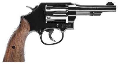 10 38S&W Spl 4.0in 6 Shot Wood/Black Revolver