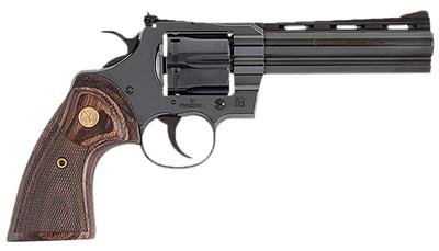 Python 357Mag/38Spl 5.0in 6 Shot Wood/Black Revolver