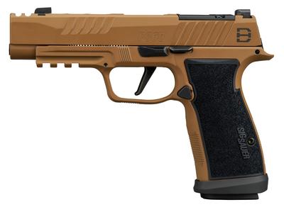 P365 DH3 AXG 9mm 3.70in 21+1 Coyote/FDE Semi Auto Pistol - Optic Ready