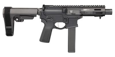 Saint Victor 9mm 5.50in 32+1 Black Brace Pistol - Manual Safety