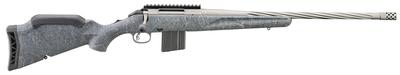 American 2 350 Legend 20in 5+1 Gray Splatter Bolt Action Rifle - Threaded