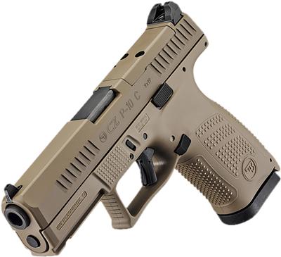 P-10 C 9mm 4.02in 15+1 FDE Semi Auto Pistol - Optic Ready