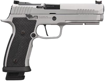 P320 XFive STAS 9mm 5.0in 21+1 Stainless Semi Auto Pistol - Optic Ready