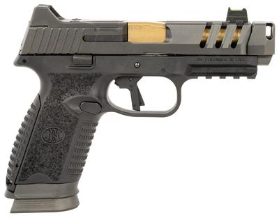 509 CC Edge XL 9mm 4.20in 17+1 Graphite/Gold Pistol - Optic Ready & Threaded
