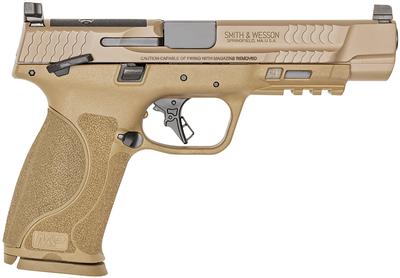 MP9 M2.0 9mm 5.0in 17+1 FDE Pistol - Optic Ready & Manual Safety
