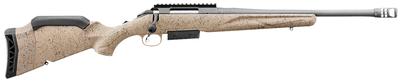 American Gen 2 Ranch 450 Bushmaster 16.40in 3+1 FDE Bolt Action Rifle - Threaded