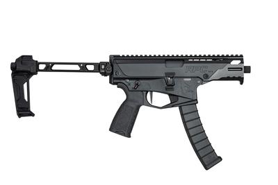 RPC 9mm 4.50in 32+1 Black Semi Auto Brace Pistol - Threaded & Manual Safety