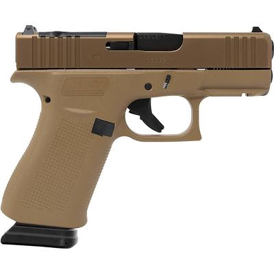G43X MOS 9mm 3.41in 15+1 Tan/FDE Semi Auto Pistol - Optic Ready