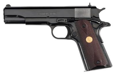 Government 38 Super 5.0in 9+1 Black Semi Auto Pistol - Manual & Grip Safety