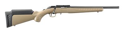 American Rimfire 17 HMR 16in 15+1 Black/FDE Bolt Action Rifle - Threaded
