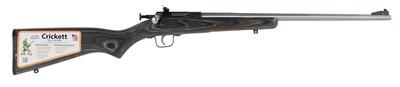 Crickett 22LR 16.13in 1rd Black Laminate Bolt Action Rifle