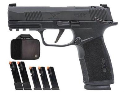 P365 X-Macro TACPRO Bundle 9mm 3.70in 21+1 Black Pistol - Optic Ready & Safety