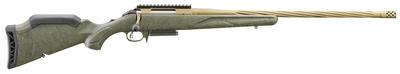 American 2 Predator 308 Win 22in 3+1 Green Splatter Bolt Action Rifle - Threaded