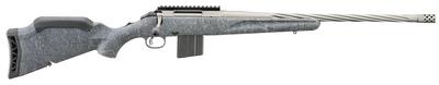 American 2 6mm ARC 20in 10+1 Gray Splatter Bolt Action Rifle - Threaded