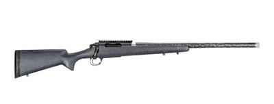 Elevation 6.5 Creedmoor 24in Carbon Fiber Black/White Bolt Rifle - Threaded