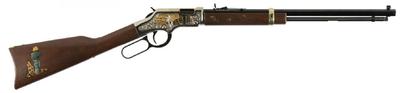 Golden Boy God Bless America 22LR 20in 20+1 Engraved Lever Action Rifle