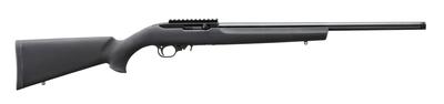 10/22 LVT Hogue 22LR 20in 10+1 Black Semi Auto Rifle - Threaded
