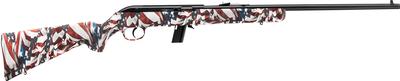 64 F 22LR 21in 10+1 USA Flag Semi Auto Rifle